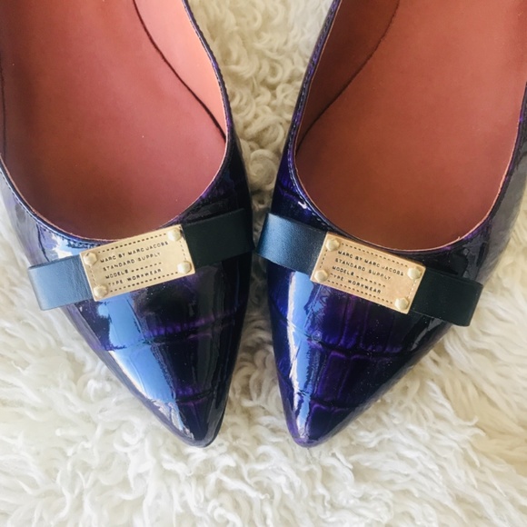 Marc Jacobs Patent Leather Flats - Picture 2 of 6